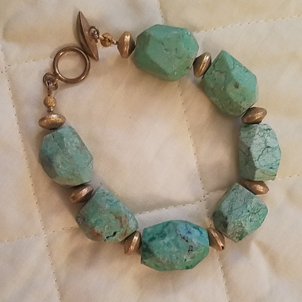 Chryoprase bracelet
